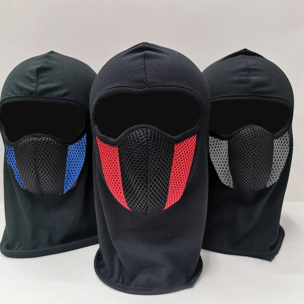Head Gear Running - フルフェイスマスク サイクリング 防風 バラクラバ 通気性 ヘッドギア