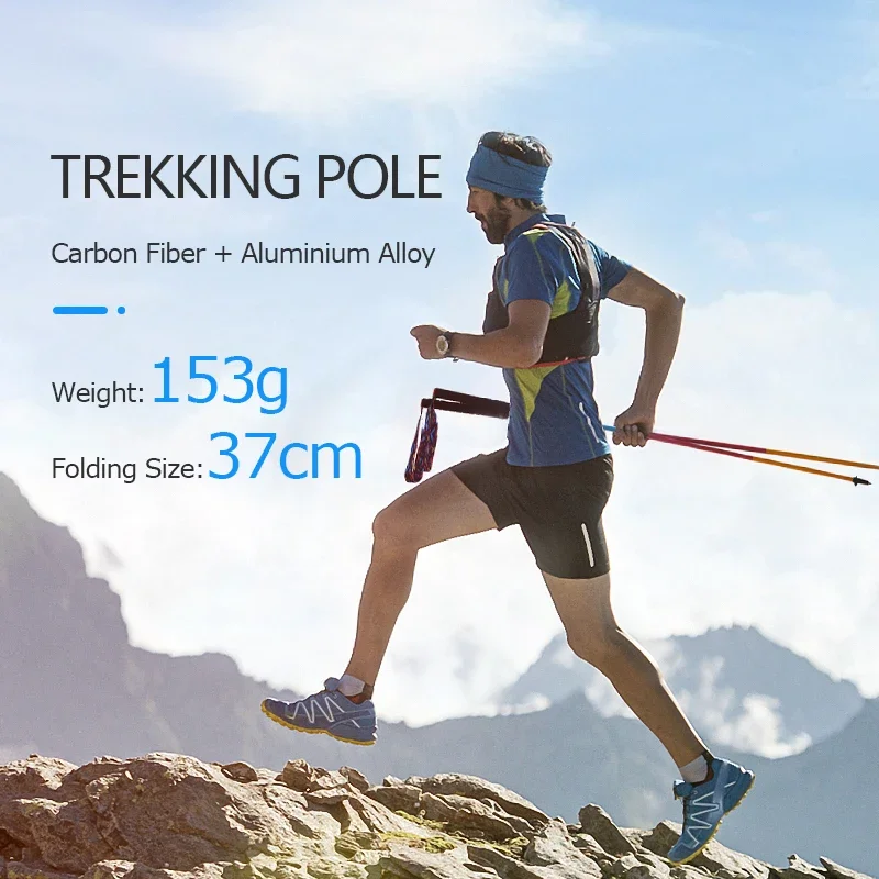 AONIJIE E4201 新型 E4204 軽量折りたたみ - Trekking Pole Carbon のレビューと価格