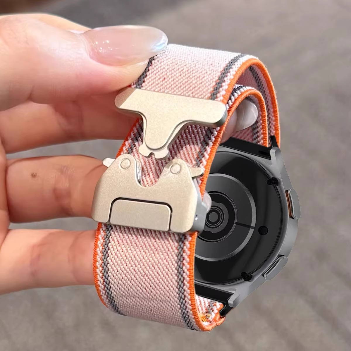20mm 22mm 編み込みナイロンストラップ Huawei - Runners Gear のレビューと価格