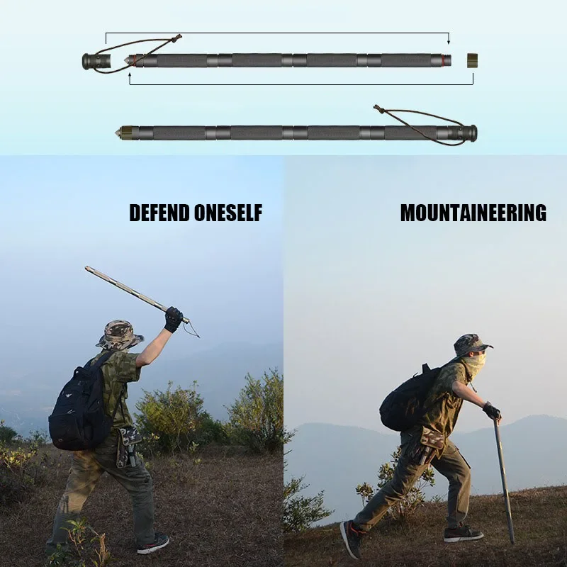 CEOI GWOK ハイキングスティック多機能調節可能なウォ - Trekking Pole Carbon のレビューと価格