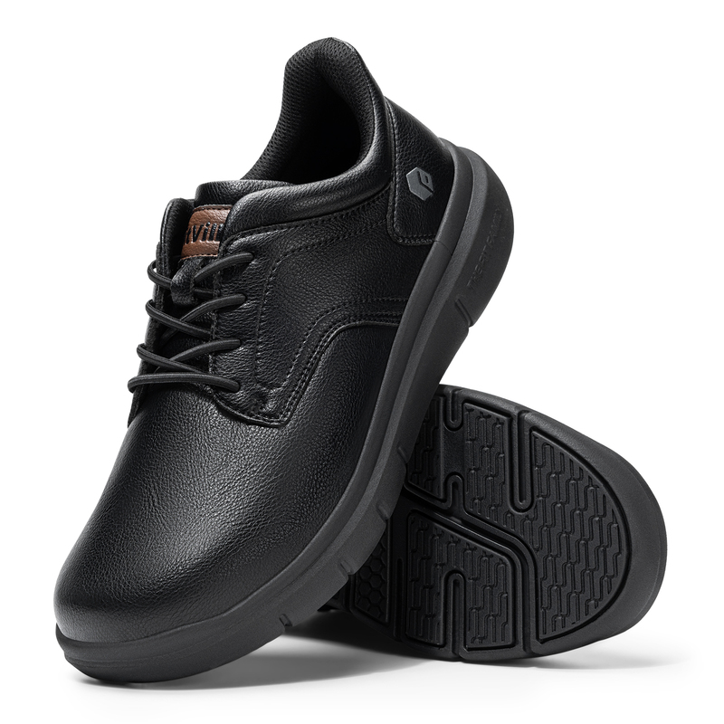 itVille メンズ 幅広レザー スリップオン カジュアル - Insole Arch Support のレビューと価格