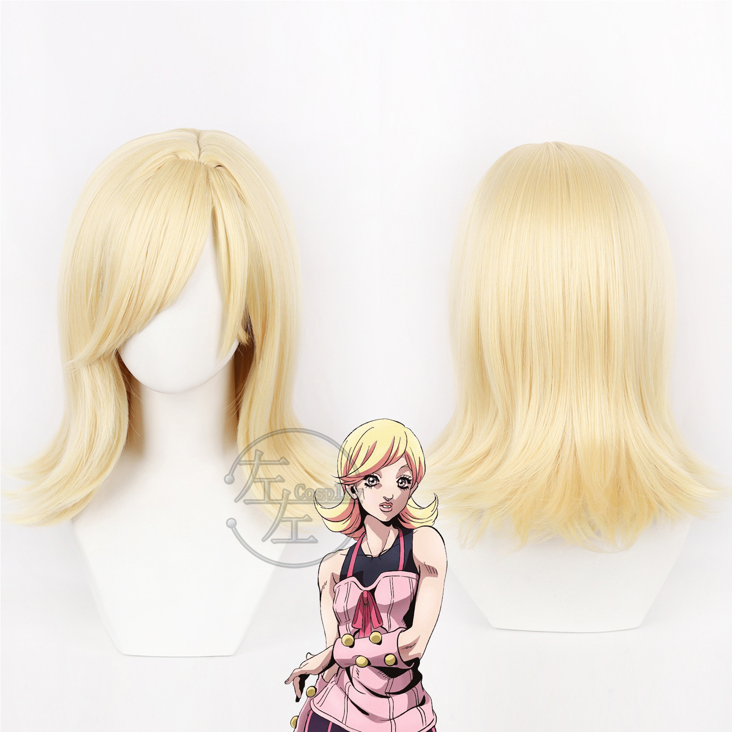 ルーシースティールコスプレウィッグアニメジョジョスティールボ - Head Gear Running のレビューと価格