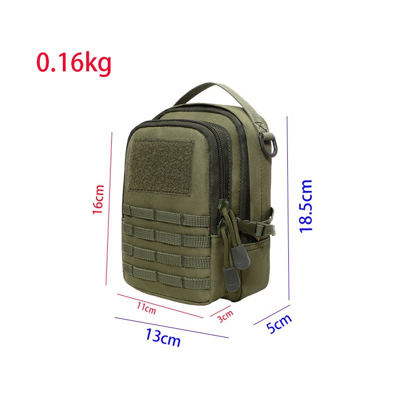 EDC タクティカルウエストパックモジュラーモールクロスボデ - Running Gear Essentials のレビューと価格